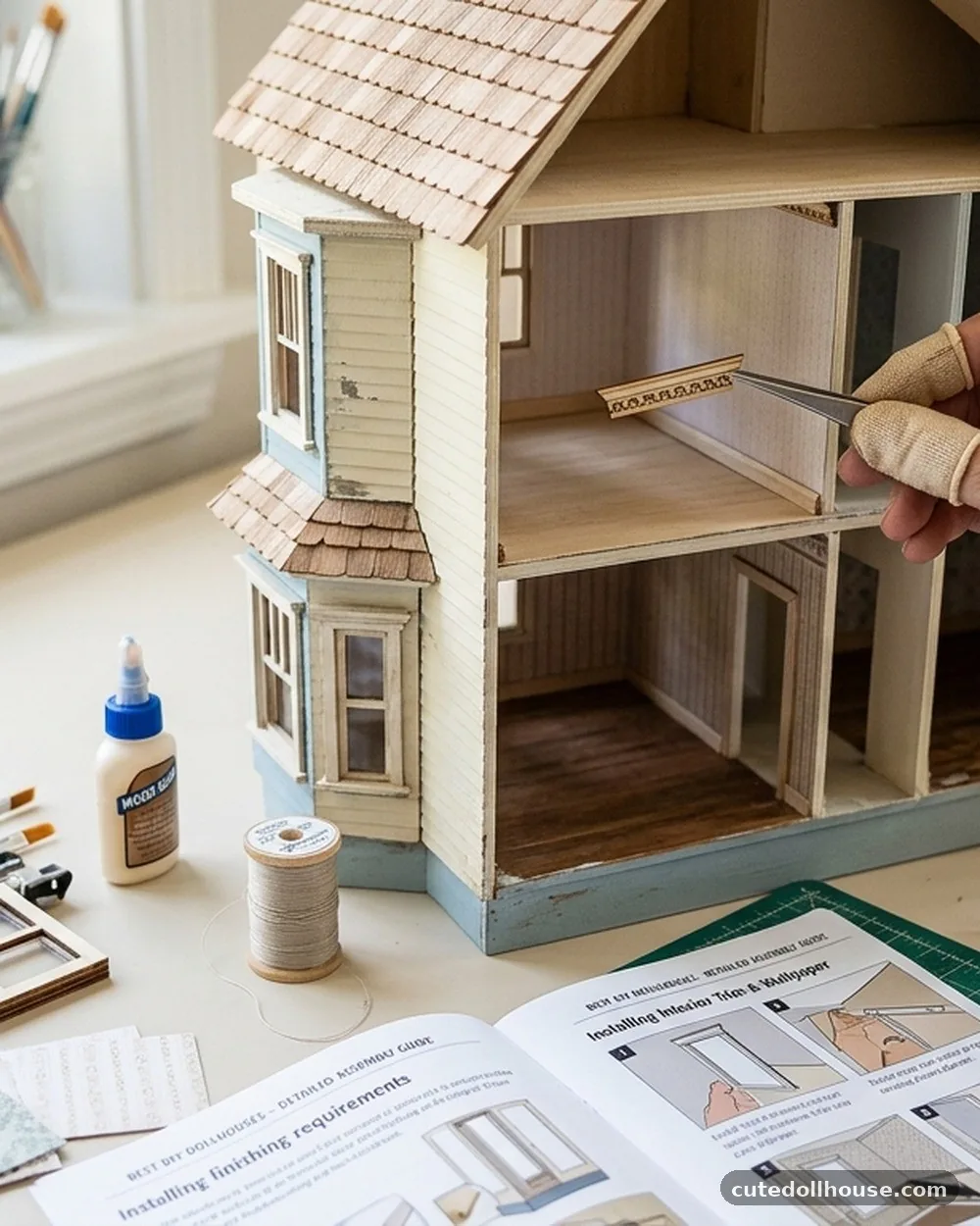 Assembly and finishing requirements - Best DIY Dollhouses with Detailed Instructions