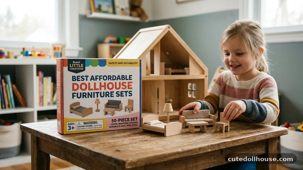 Safety and Age Suitability - Best Affordable Dollhouse Furniture Sets