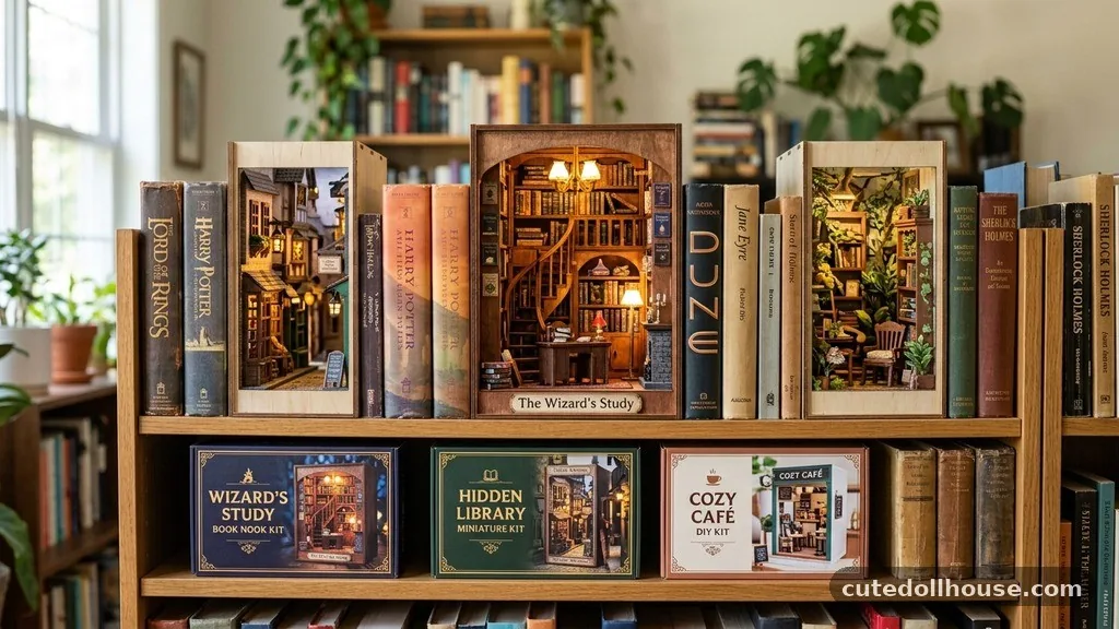 A book nook is a good choice if you: - 5 Best and Most Popular Book Nook Kits