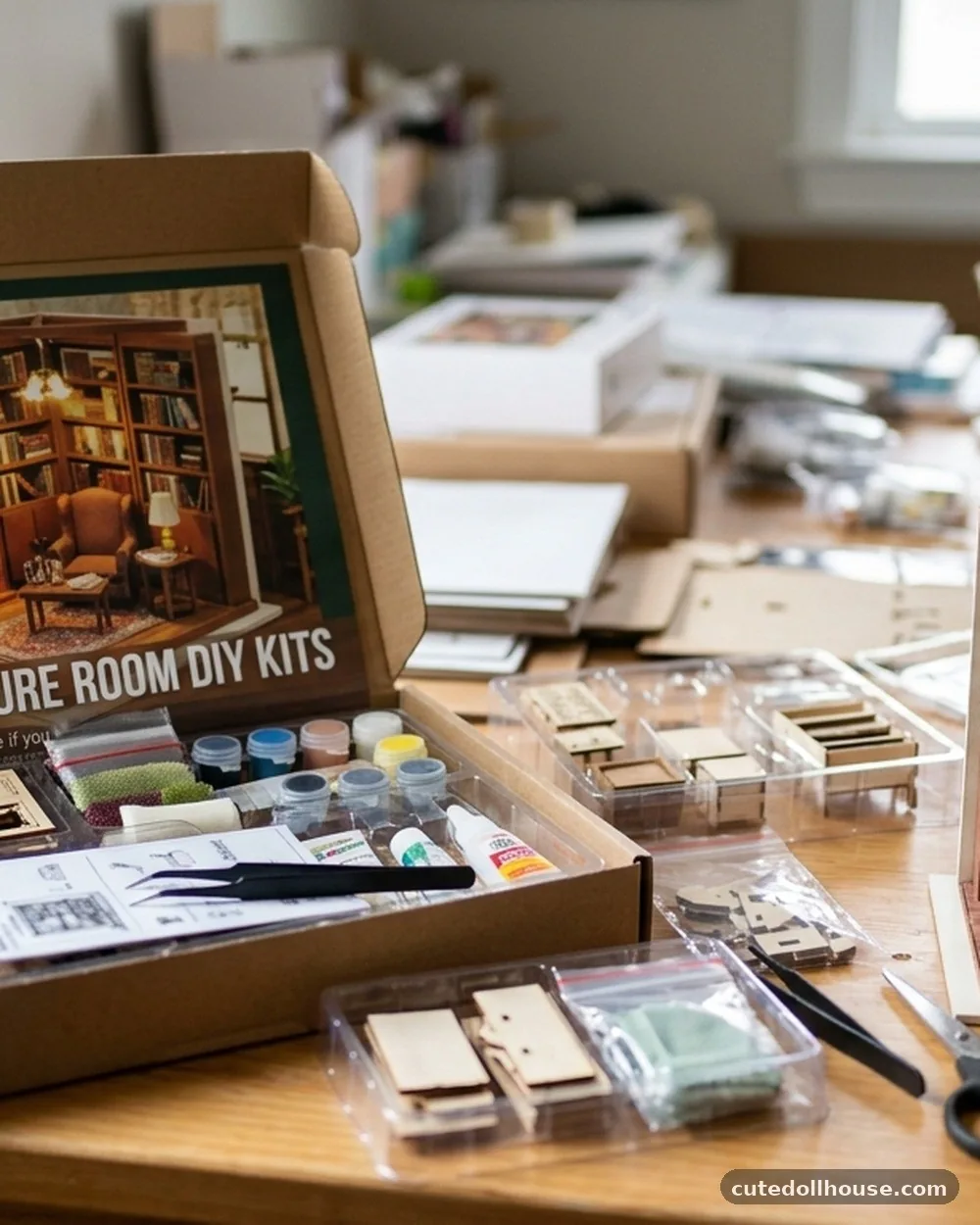 A kit is likely to be a good choice if you: - Best Miniature Room DIY Kits