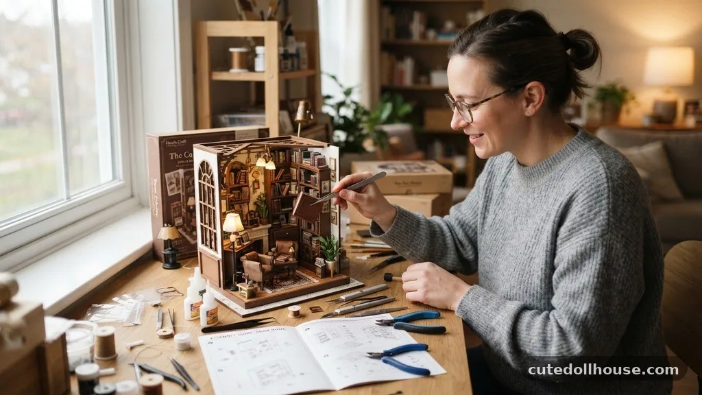 A kit is likely to be a good choice if you: - Best Miniature Dollhouse Kits for Adults