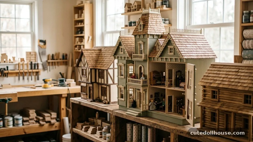 A wooden dollhouse is a good choice when: - Best Traditional Wooden Dollhouses