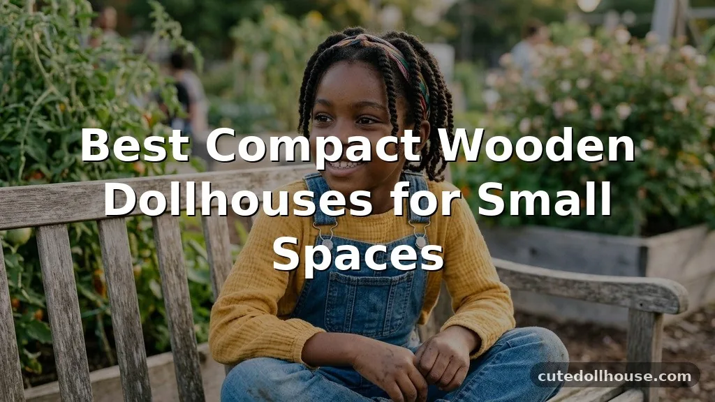 Best Compact Wooden Dollhouses for Small Spaces