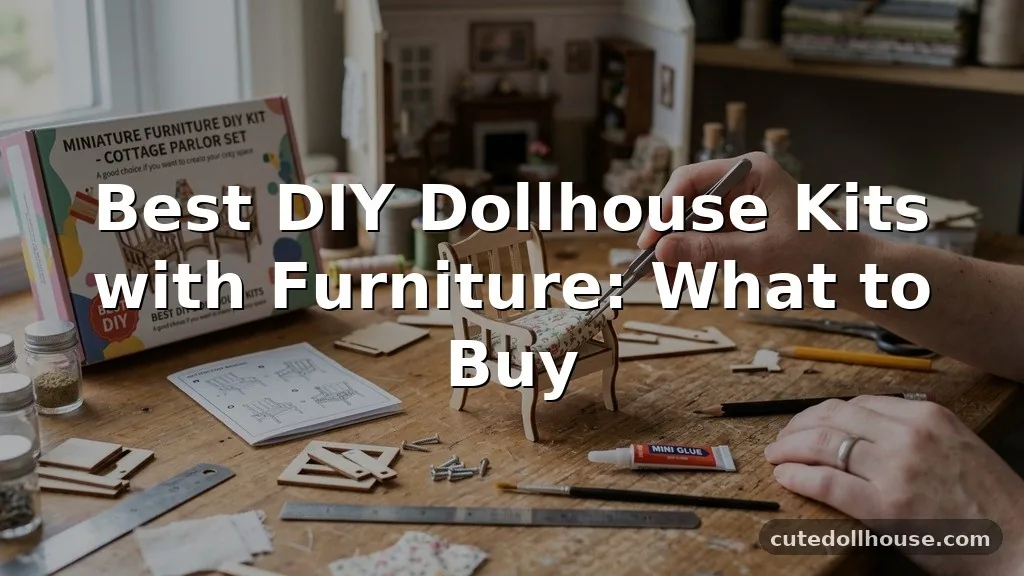 Best DIY Dollhouse Kits with Furniture