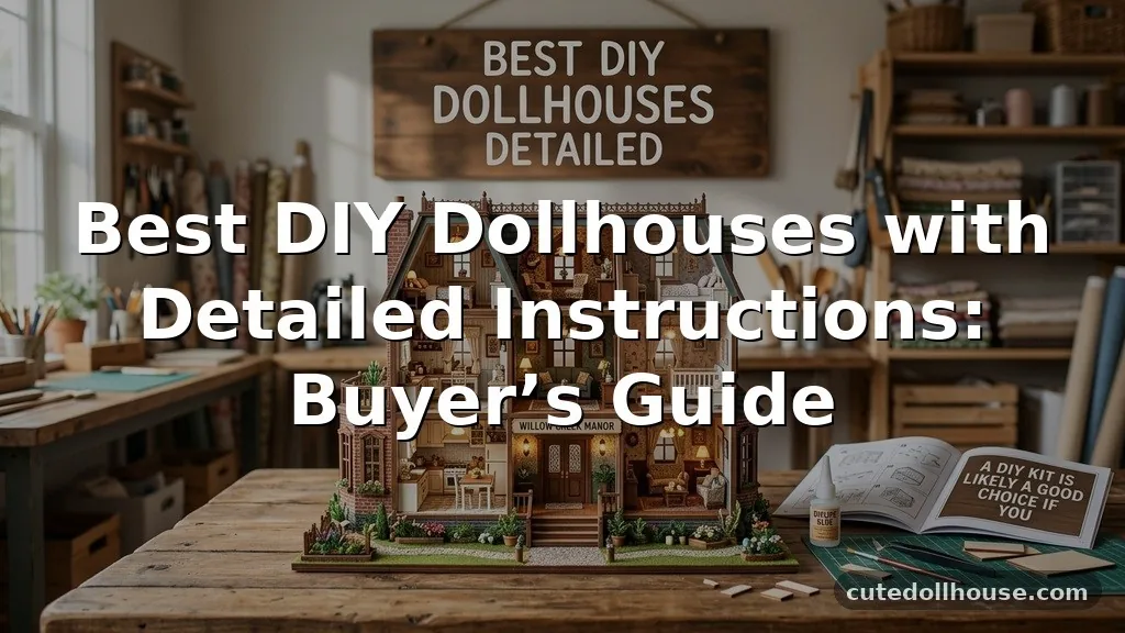 Best DIY Dollhouses with Detailed Instructions