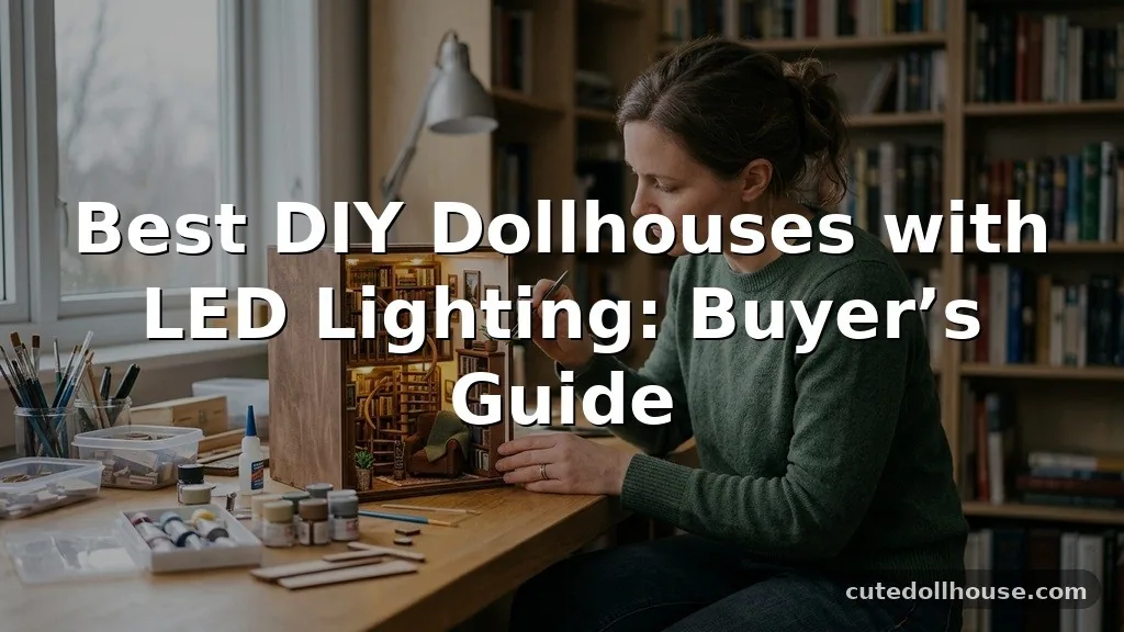 Best DIY Dollhouses with LED Lighting