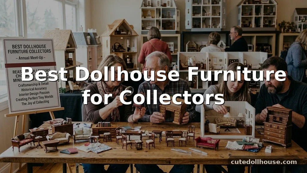 Best Dollhouse Furniture for Collectors