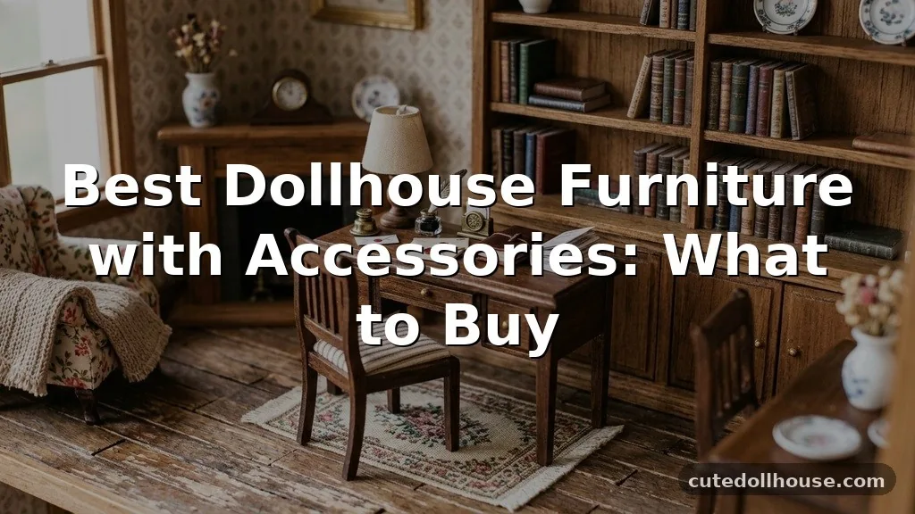 Best Dollhouse Furniture with Accessories