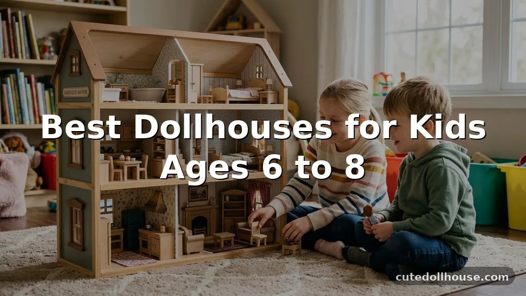 Best Dollhouses for Kids Ages 6 to 8