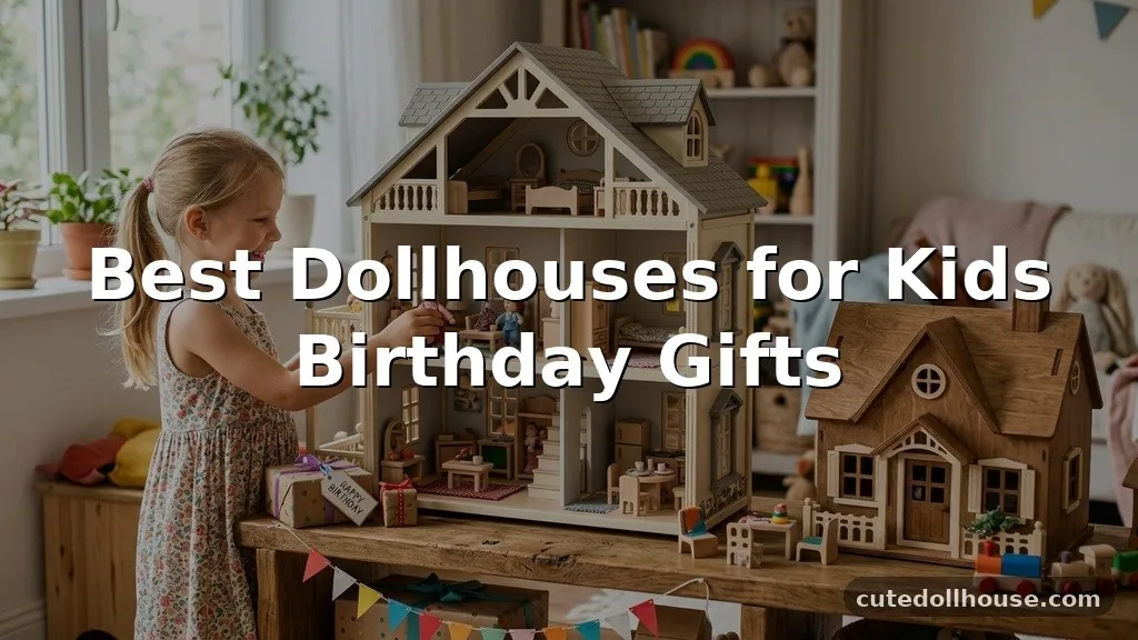 Best Dollhouses for Kids Birthday Gifts
