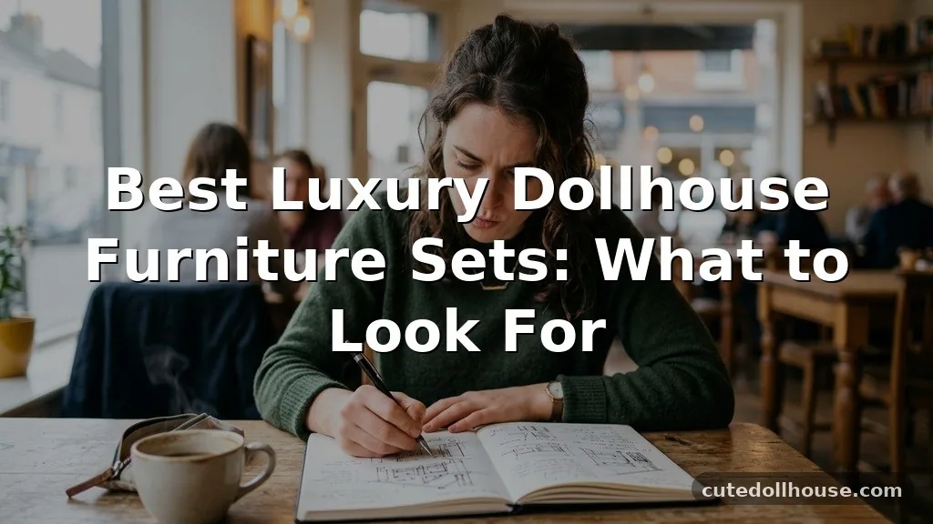 Best Luxury Dollhouse Furniture Sets
