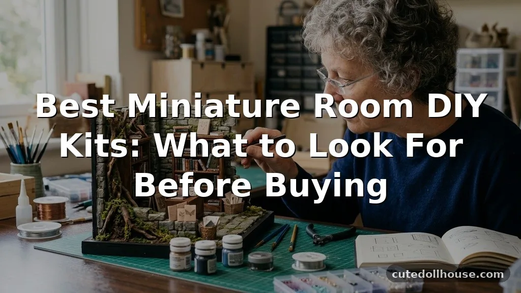 Best Miniature Room DIY Kits