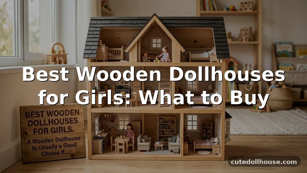 Best Wooden Dollhouses for Girls