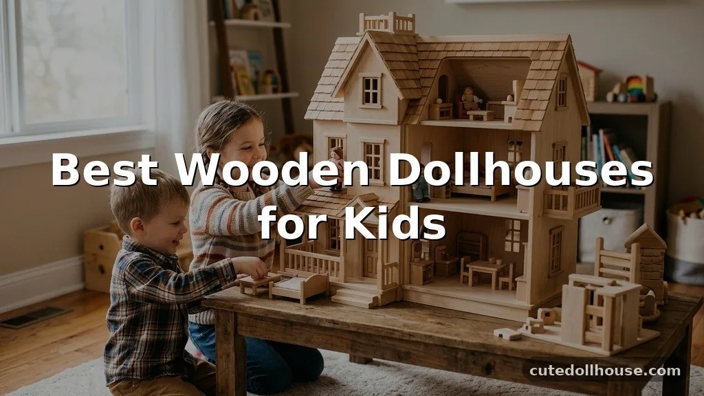 Best Wooden Dollhouses for Kids
