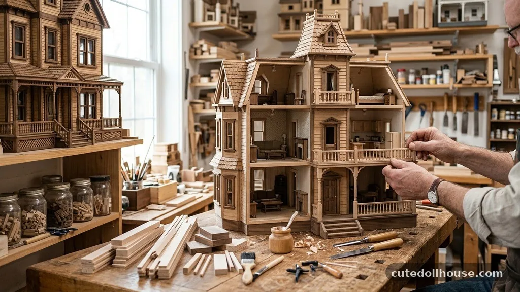 Build and Material Quality - Best Premium Wooden Dollhouses for Collectors
