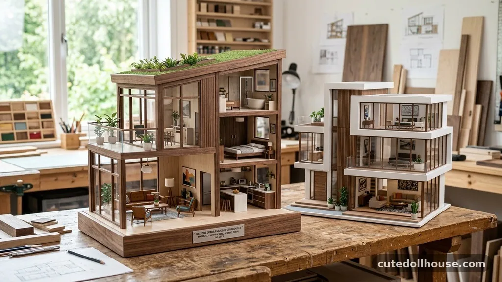 Build and Material Quality - Best Luxury Modern Dollhouses