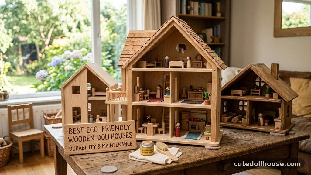 Durability and Maintenance - Best Eco-Friendly Wooden Dollhouses