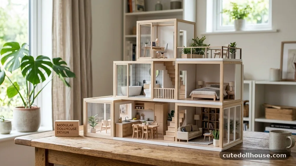 Flexible Layouts - Best Modern Dollhouses with Modular Design