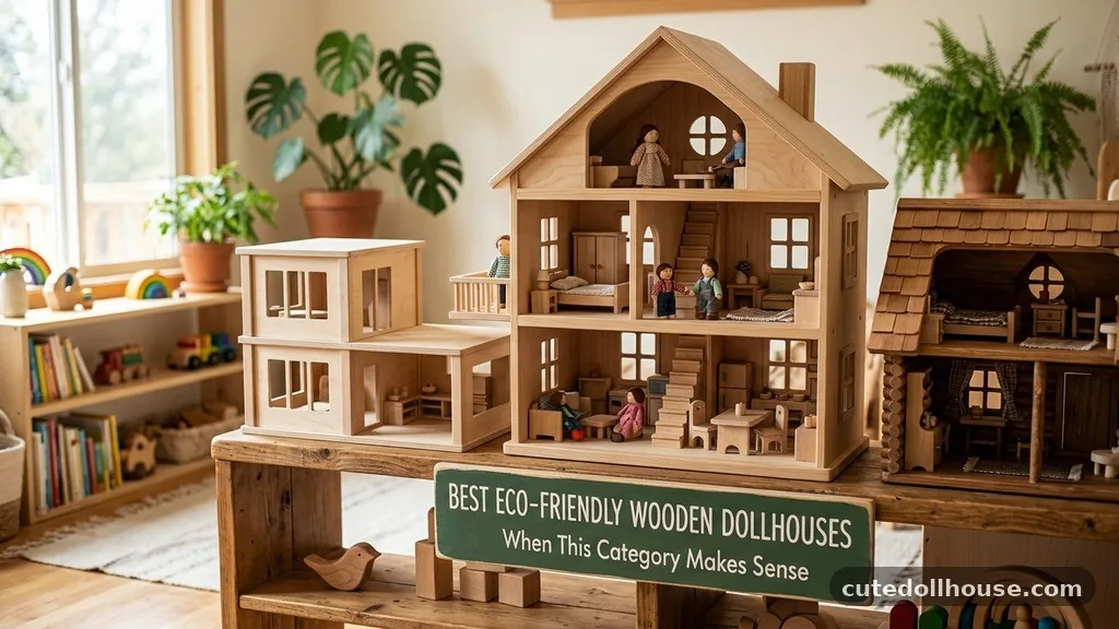 When This Category Makes Sense - Best Eco-Friendly Wooden Dollhouses